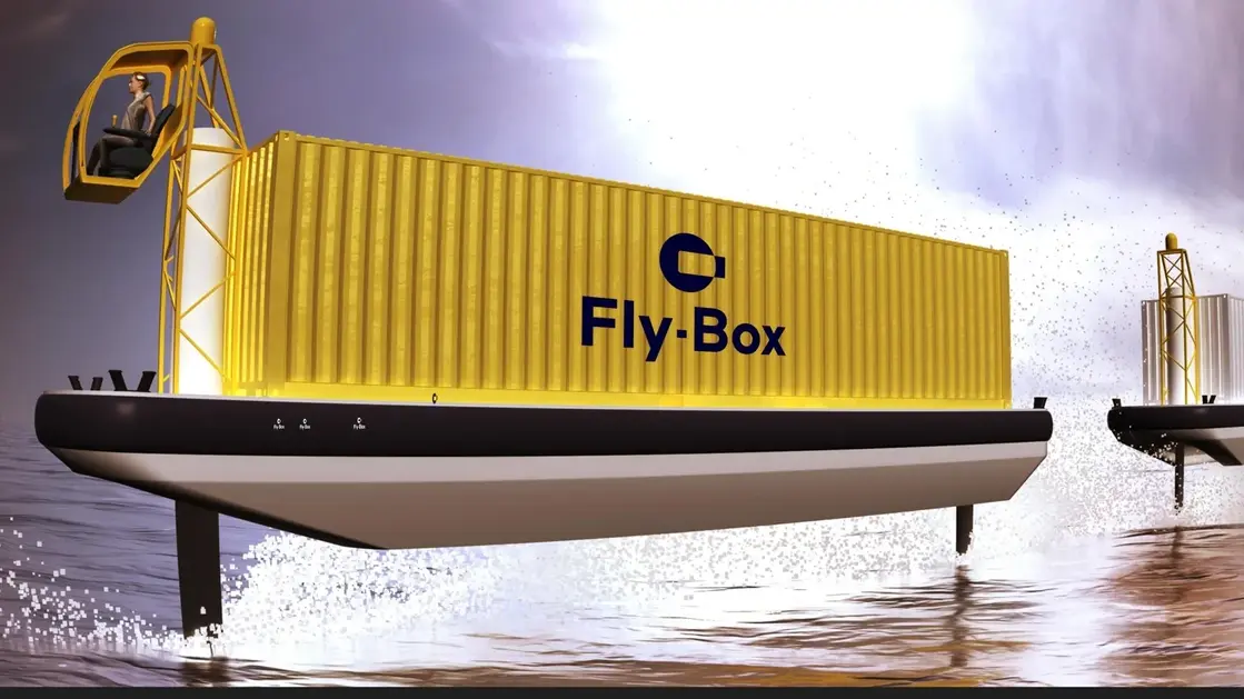 Neue Transportidee – Container, die emissionsfrei und autonom über das Wasser fliegen Die Schweizer Firma Fly-Box hat ein Frachtsystem für Gewässer entwickelt. Noch aber ist der Weg bis zum Durchbruch im Logistiksektor weit. Erste Meilensteine wecken Hoffnung.